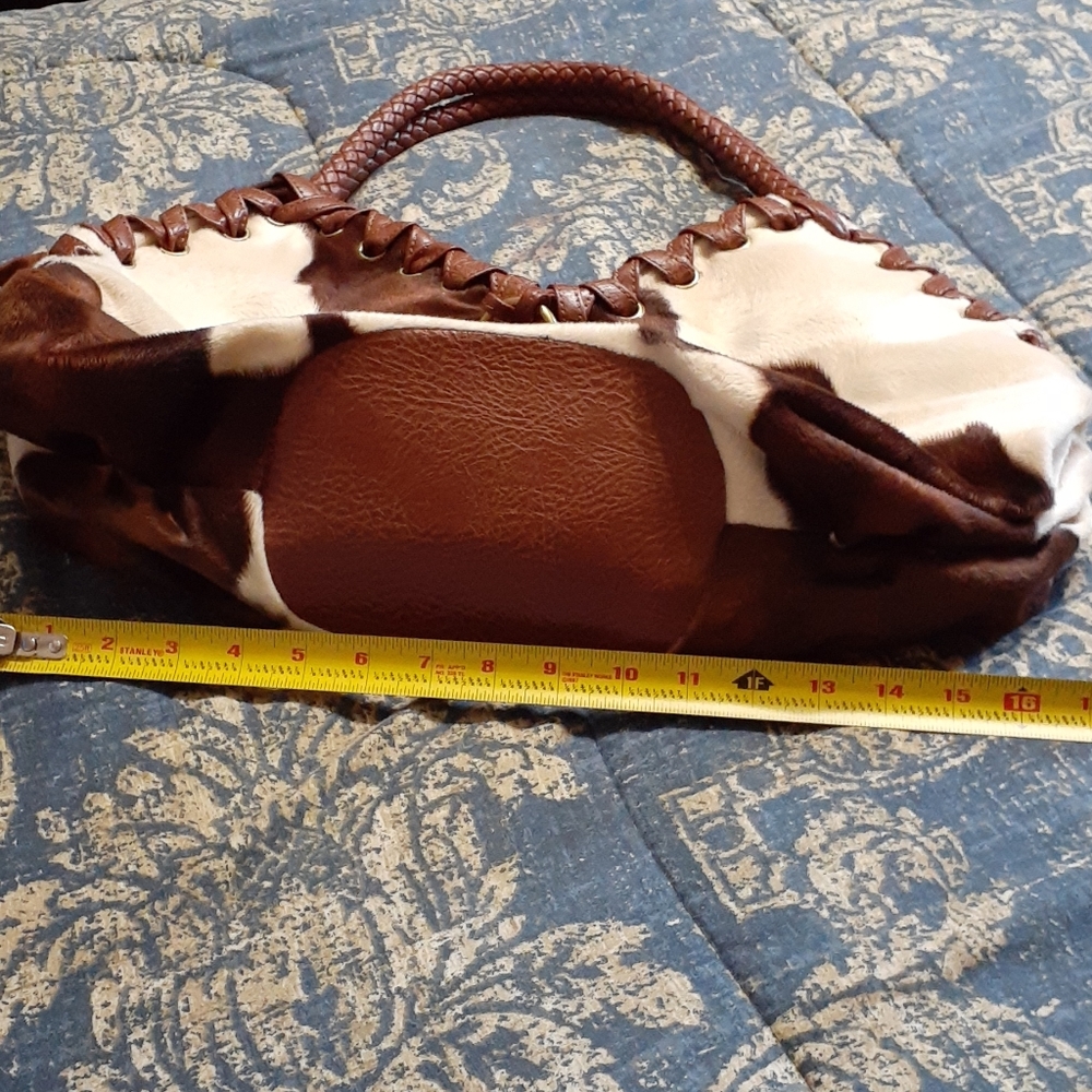 Faux Cow Large Handbag - Picture 7 of 8